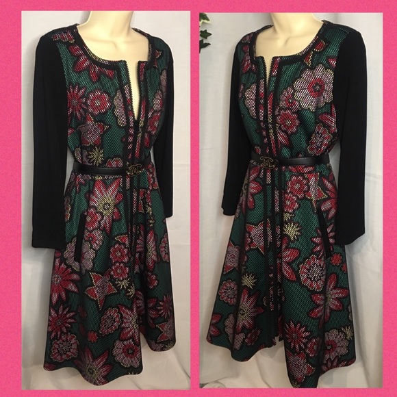 Johnston & Bell Dresses & Skirts - Johnston & Bell. Dress/coat. Gorgeous floral and mesh detail. Size 14